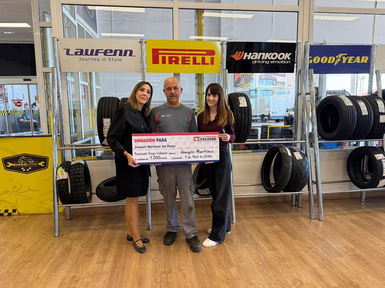 Donación al empleado Joaquín Martínez del Ramo