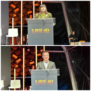 Luicia Salmaso y Liu Yi