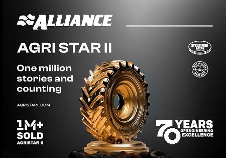 1 millón de neumáticos Alliance Agri Star II vendidos en todo el mundo
