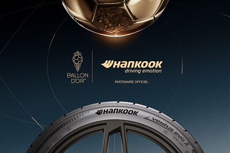 Hankook participa por tercera vez consecutiva en el Ballon d’Or™
