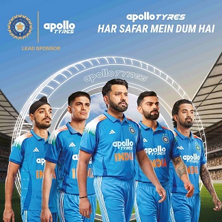 Apollo Tyres, patrocinador principal de la selección india de críquet