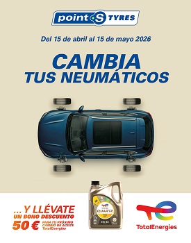 Campaña TotalEnergies y Point S TYRES