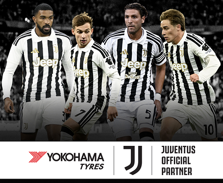 Yokohama Tyres se convierte en Official Partner de la Juventus