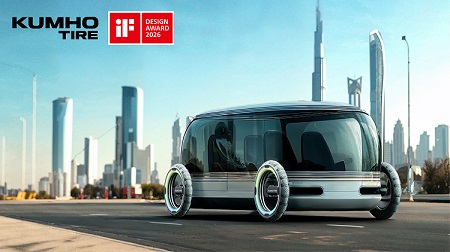 Kumho Tire recibe el premio iF Design