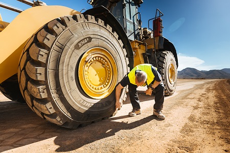 Neumático de nueva generación para maquinaria de construcción
