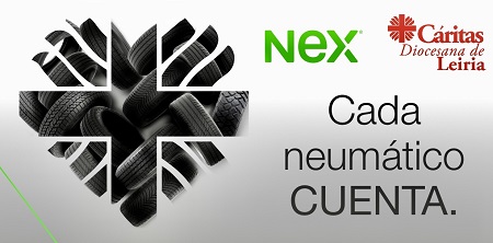 NEX Tyres Portugal se alía con Cárita Diocesana