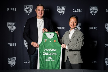 Acuerdo de colaboración de Nexen Tire Europe y Zalgiris
