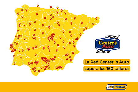 Center's Auto supera los 160 talleres entre España y Portugal