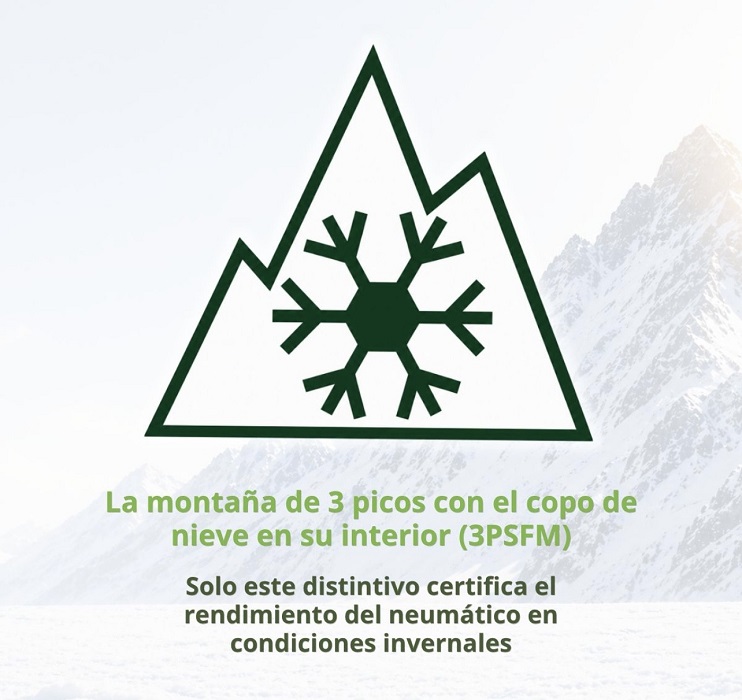 El Gobierno modifica el Reglamento General de Vehículos que afectan a los neumáticos certificados para invierno