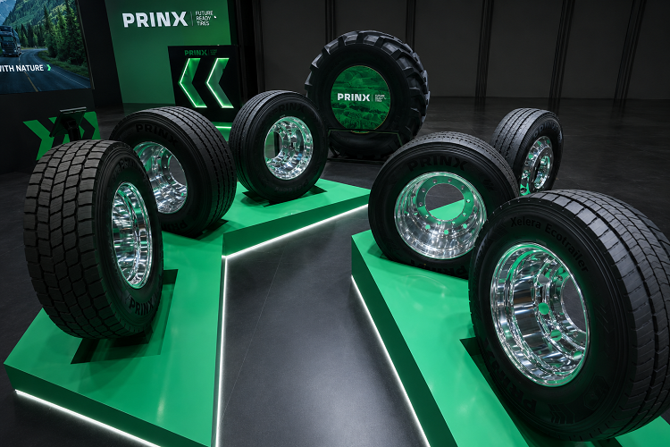Estand de PRINX en The Tire Cologne 2026