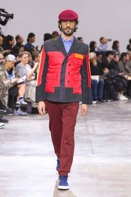Abrigo de la colección Watanabe x Pirelli