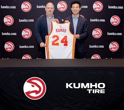 Acuerdo Kumho Tire y Atlanta Hawks