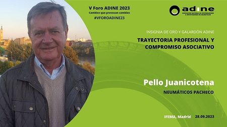 ADINE homenajeará a Pello Juanicotena