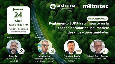ADINE organiza una mesa redonda en MOTORTEC 2025