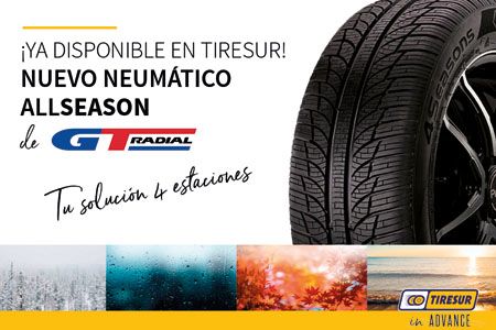 All Season de GT Radial, disponible en Tiresur