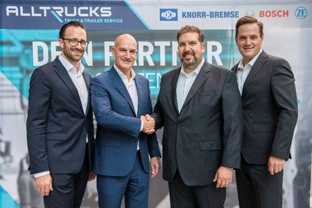 Alltrucks Truck & Trailer Service and Prometeon Tyre Group firman un acuerdo