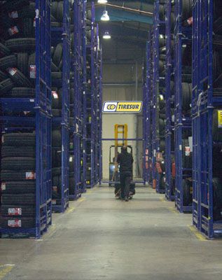 Almacén A Coruña de Tiresur