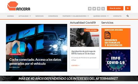 Ancera estrena nueva web