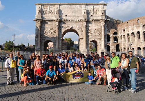 Asistentes al crucero Center´s Auto