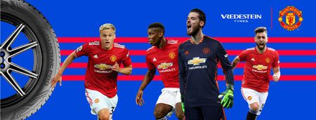 Asociación entre Vredestein y Manchester United