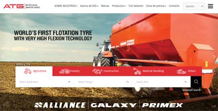 ATG presenta su nueva página web