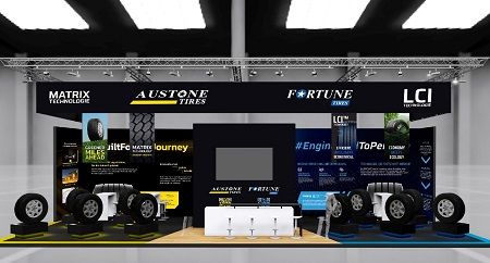 Austone y Fortune Tires enn Nufam 2025
