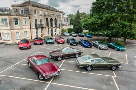 Avon Tyres recibe a los miembros del Aston Martin Owners Club