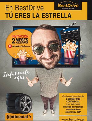 BestDrive invita a suscripciones en Wuaki TV