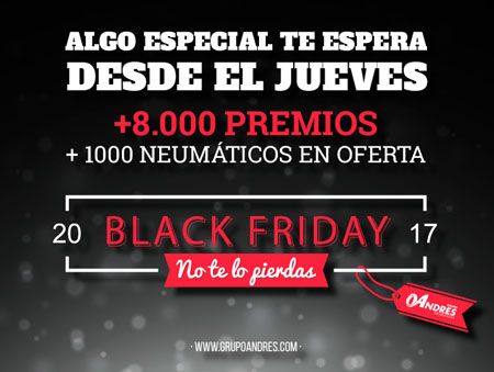 Black Friday de Neumáticos Andrés