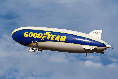 Blimp de Goodyear 