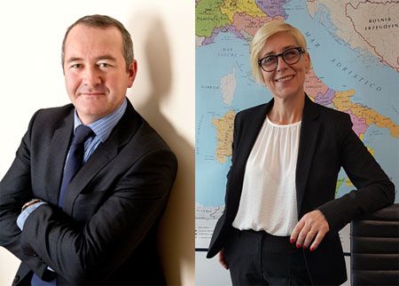 Brian McDermott y Daria Sala della Cuna 