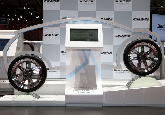 Bridgestone desarrolla el concepto 'Large & Narrow'