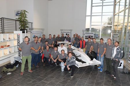 Bridgestone ofreció curso de formación al Grupo Volkswagen