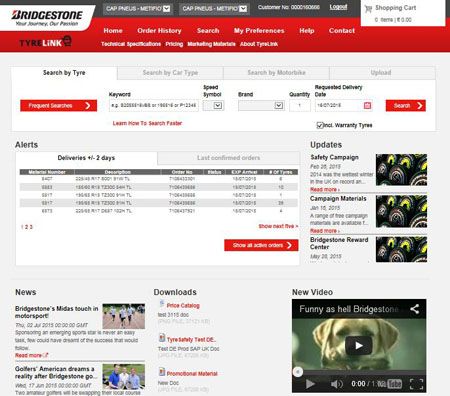 Bridgestone renueva TyreLink