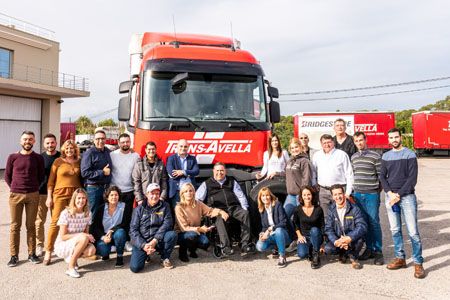 Bridgestone y Lydia Valentín en Trans-Avellà