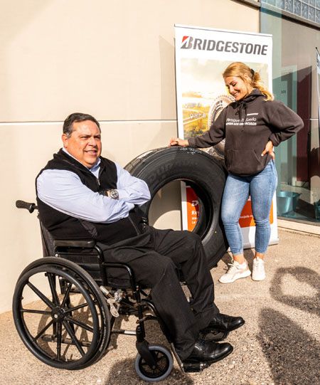 Bridgestone y Lydia Valentín en Trans-Avellà