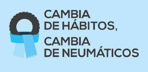 'Cambia de hábitos, cambia de neumáticos'