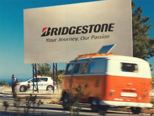 Campaña 'En Cualquier Lugar' de Bridgestone
