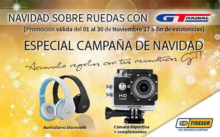 Campaña navideña de Tiresur y GT Radial