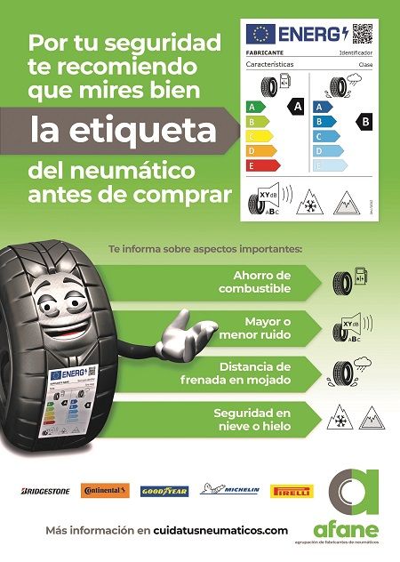 Campaña sobre la nueva etiqueta del neumático