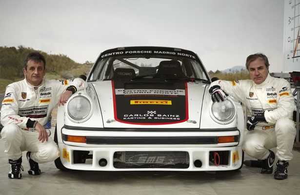 Carlos Sainz y Luis Moya