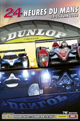 Cartel 24 horas Le Mans