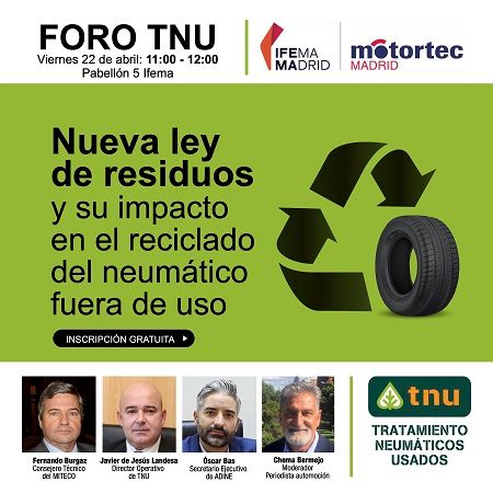 Cartel del foro de TNU para MOTORTEC