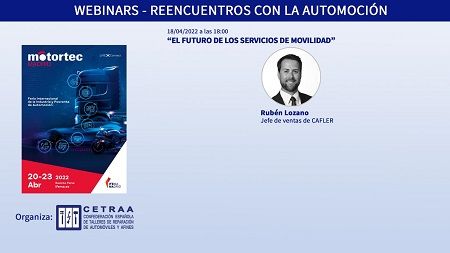 Cartel del webinar de CETRAA y Cafler