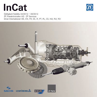 Catálogo electrónico de piezas InCat de ZF Services