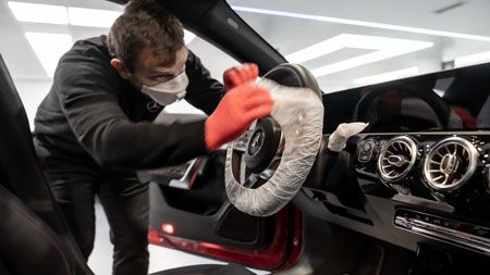 Comprobación de los protocolos anticovid-19