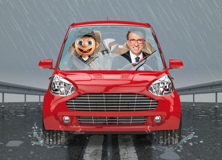 Conducir seguros con lluvia