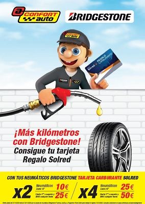 Confortauto regala tarjetas Solred