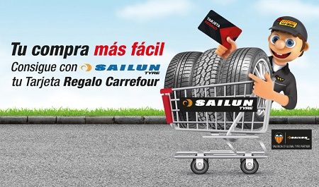 Confortauto y Sailun te regalan compras de hasta 60 euros en Carrefour