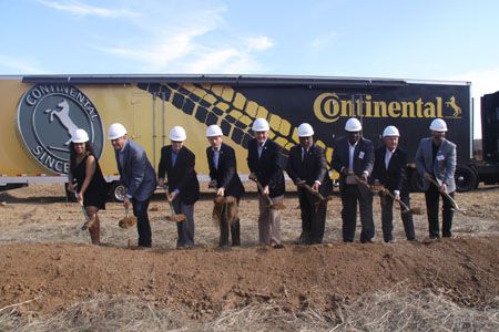 Continental comienza las obras de su nueva fábrica 